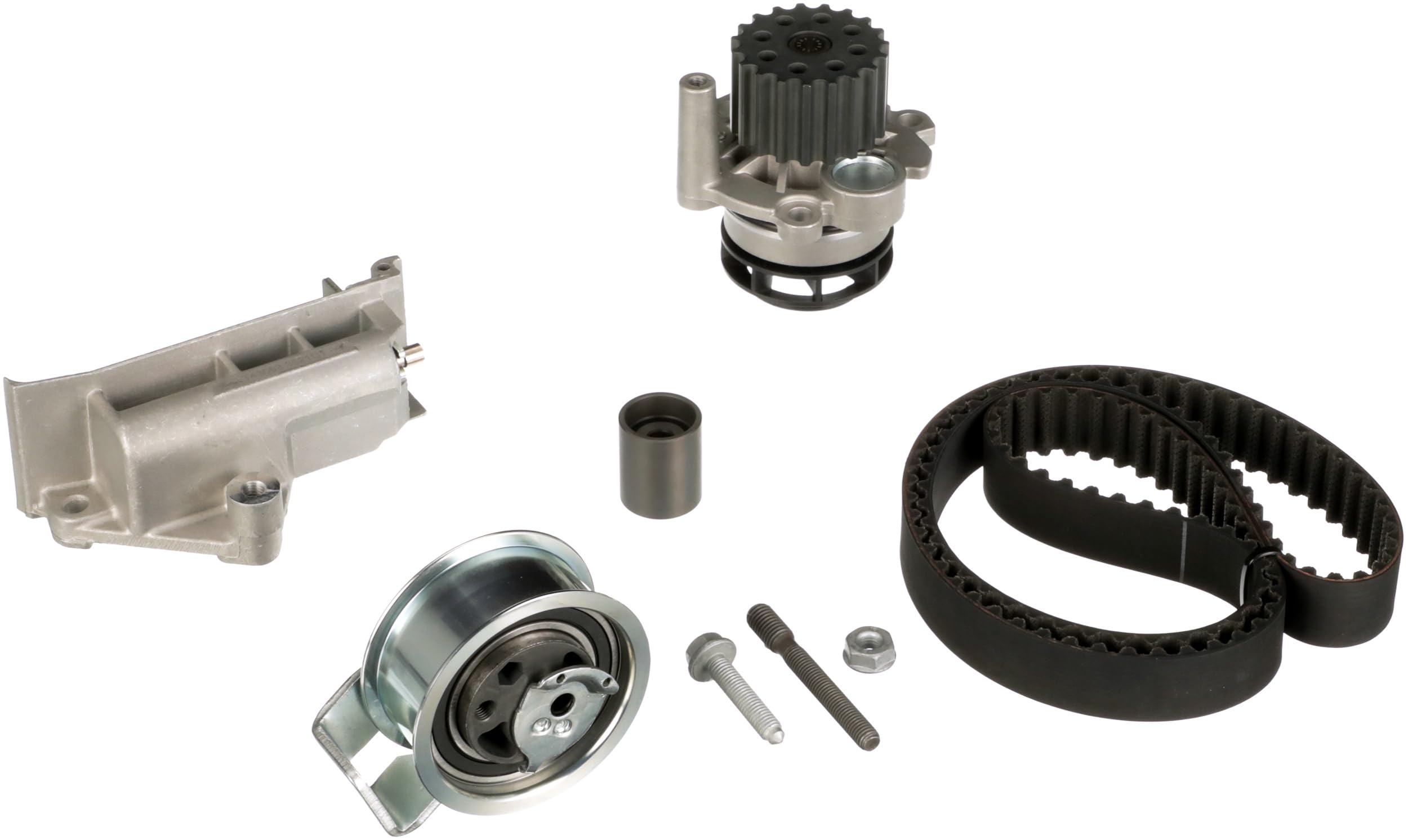 GATES KP25569XS-3 Bomba de agua + kit de correa de distribución Número de dientes: 120 30 mm con bomba de agua Compatible con VW Golf 4 Hatchback 1J1 Passat B5 GP Variant 3BG, 3B6 Golf 4 Variant 1J5