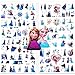 Produktbild Tattoos Elsa Tattoo Kinder, 8 Blätter Frozen Kinder Temporäre Tattoo, Wasserdichte Kindertattoos Sticker Kinderaufkleber für Mädchen Geburtstags party Dekorationen Geburtstagsgeschenke Mitgebsel (8pc)