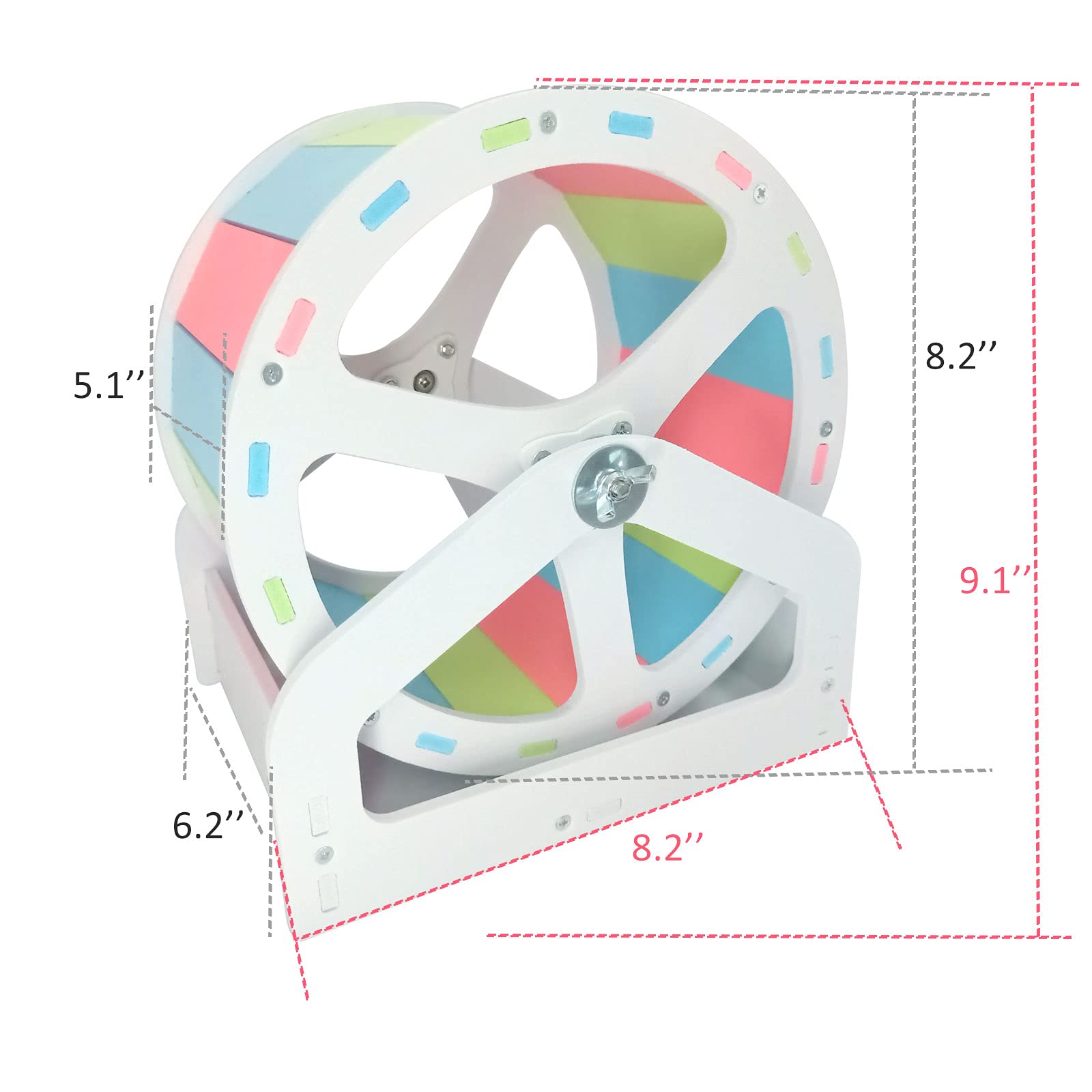 Amazon.co.jp: Babyezz ハムスターホイール サイレントハムスター