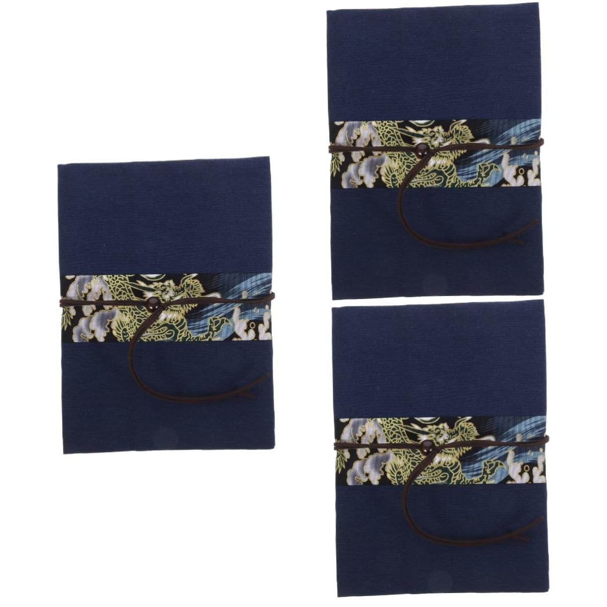 SHINEOFI 3pièces Housse De Décorative Pour Couverture Stylée Fonctionnelle Et Ornementale Idéale Pour Offrir Ou Embellir Vos Lectures