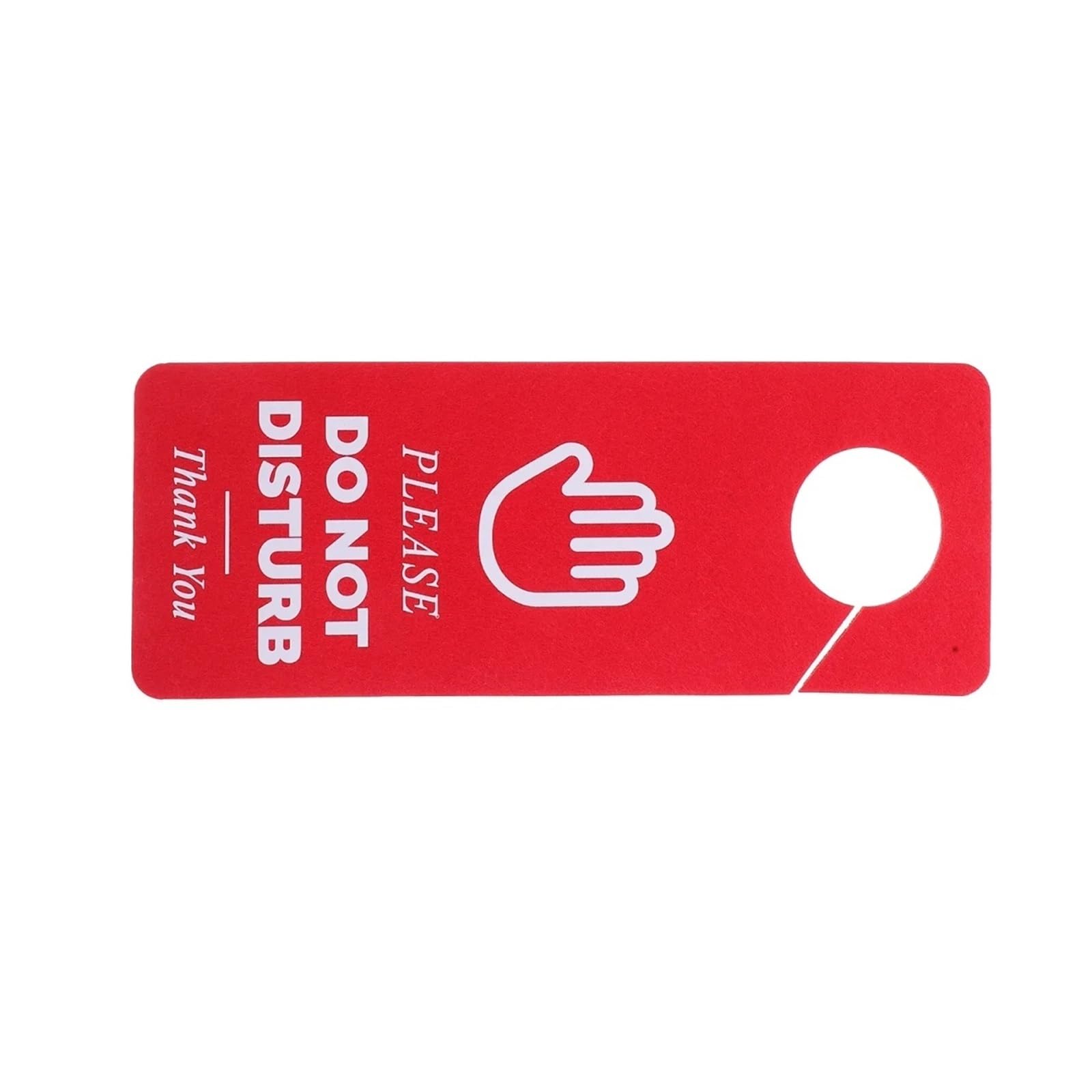 Door Handle Hanging Sign 4Pcs Felt Door Hanger Sign Please Do Not Disturb Welcome Knock Privacy Handle Hanging For Hotel Office(Color 1)