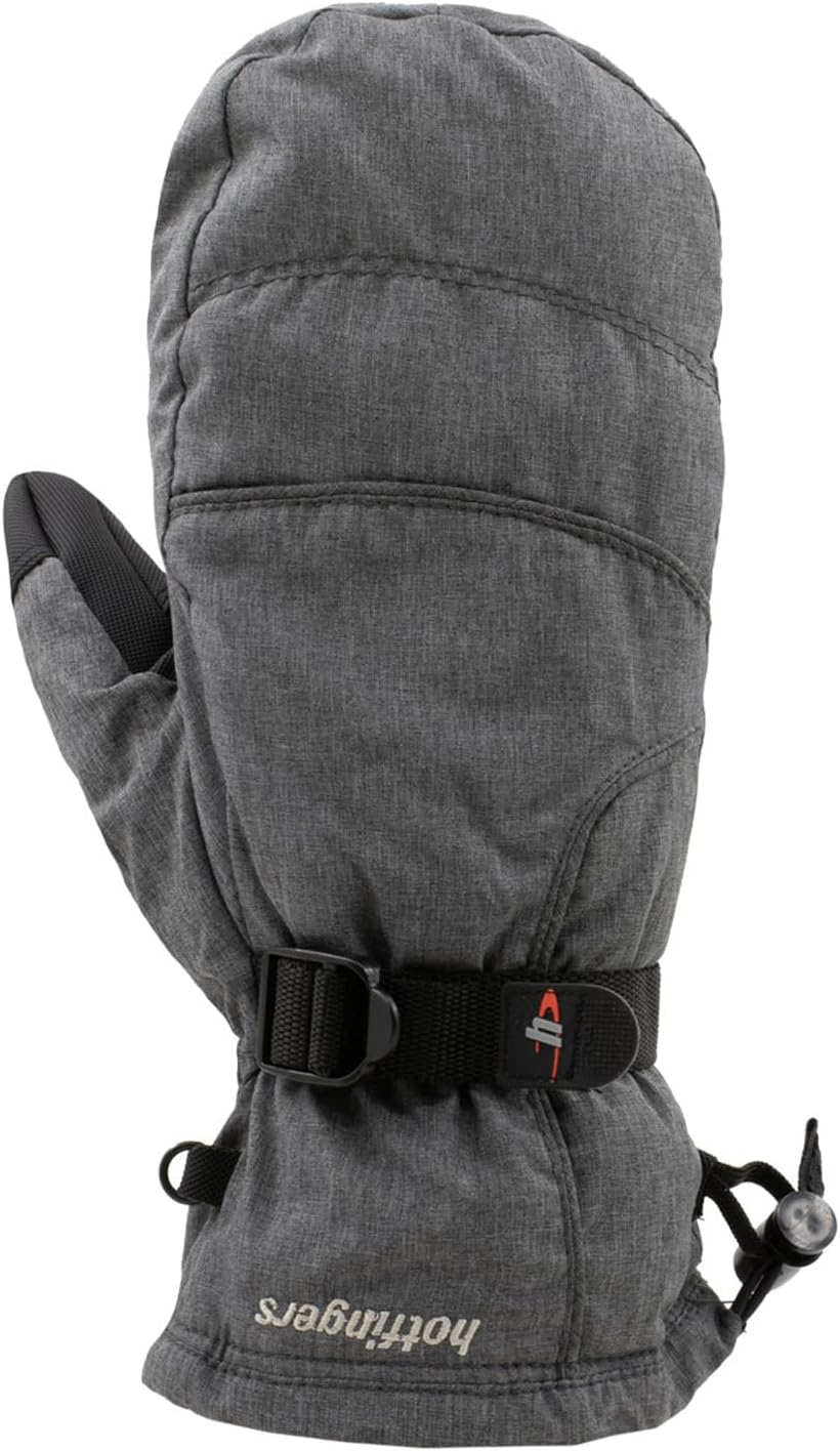 hotfingers Men's Rip-N-Go Alpine Sport Winter Mittens | Warm Insulated Waterproof Windproof Cold Weather Gloves for Men