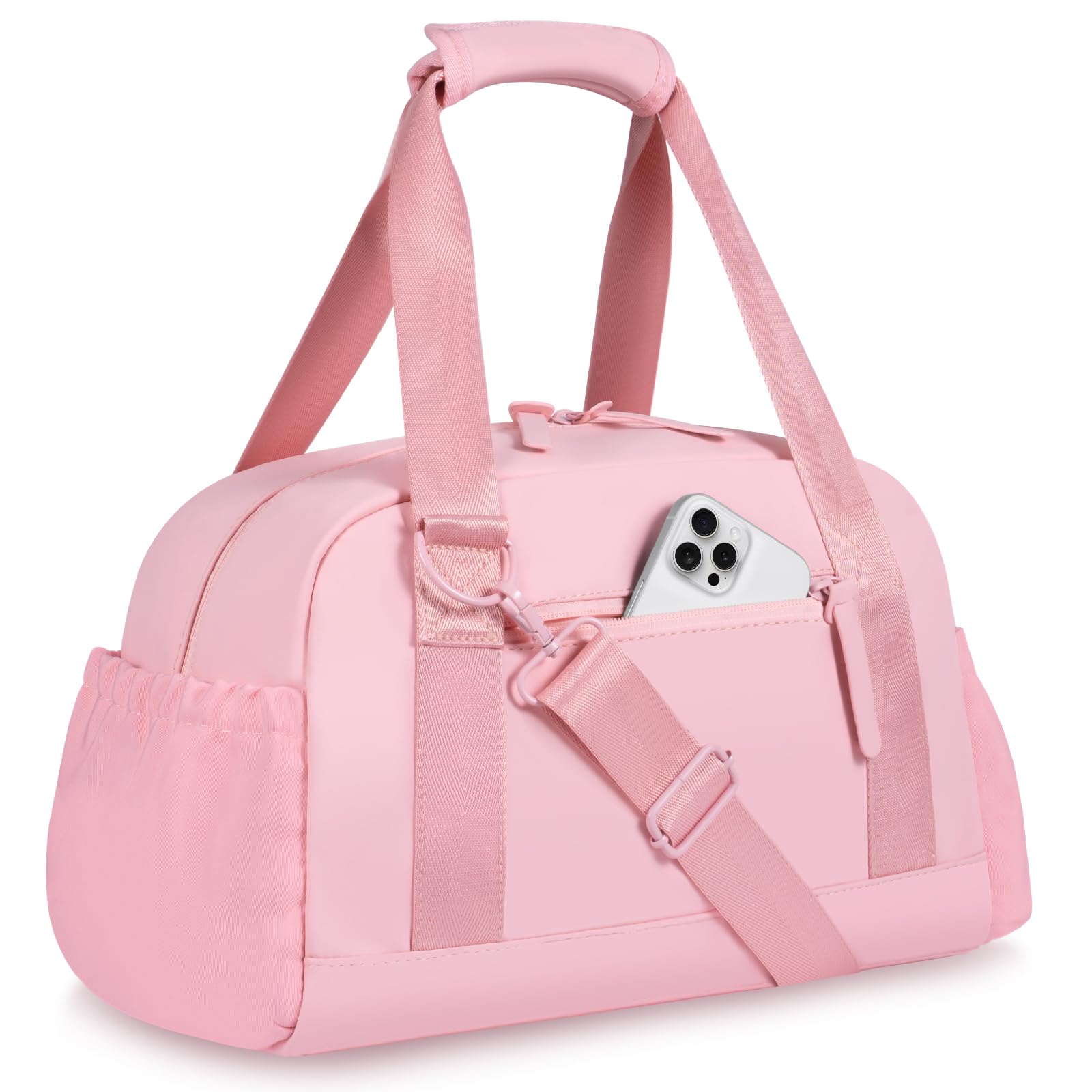 Mini Gym Bag for Women Girls Small Gym Tote Bag with Wet Compartment Waterproof Travel Duffle Bag Cute Workout Sport Bag