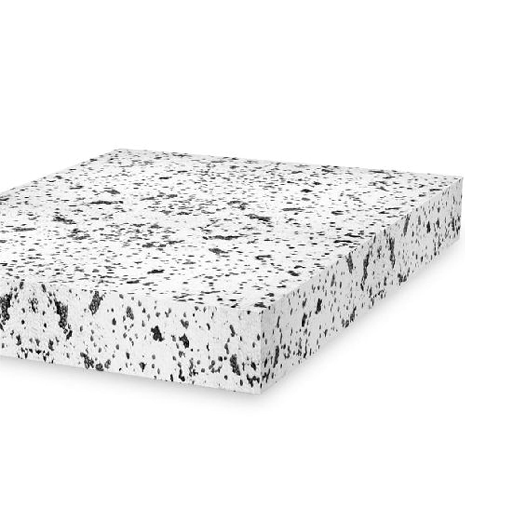 Pannello isolante EPS in polistirene espanso sinterizzato bianco, isolamento acustico e termico - 10 pannelli 100x50 X 6 cm