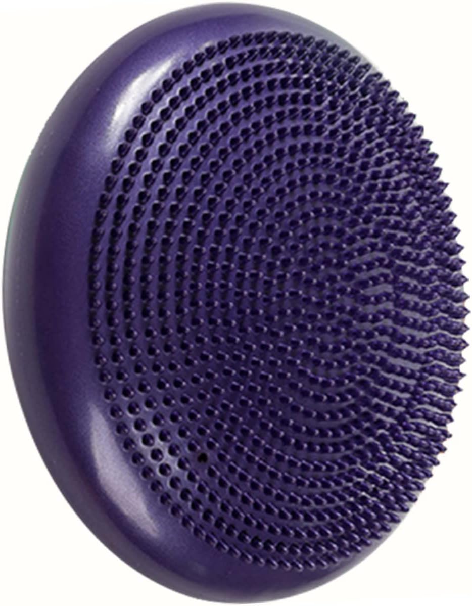 Wobble Disc Inflatable Seat Cushion Rocking Chair Cushion Exercise Car Seat Dumbbells Back Posture