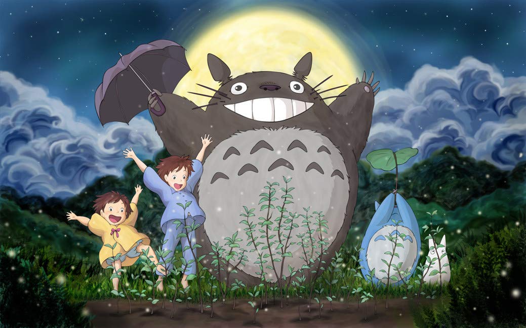 CGC Huge Poster Glossy Finish - My Neighbor Totoro Movie Poster