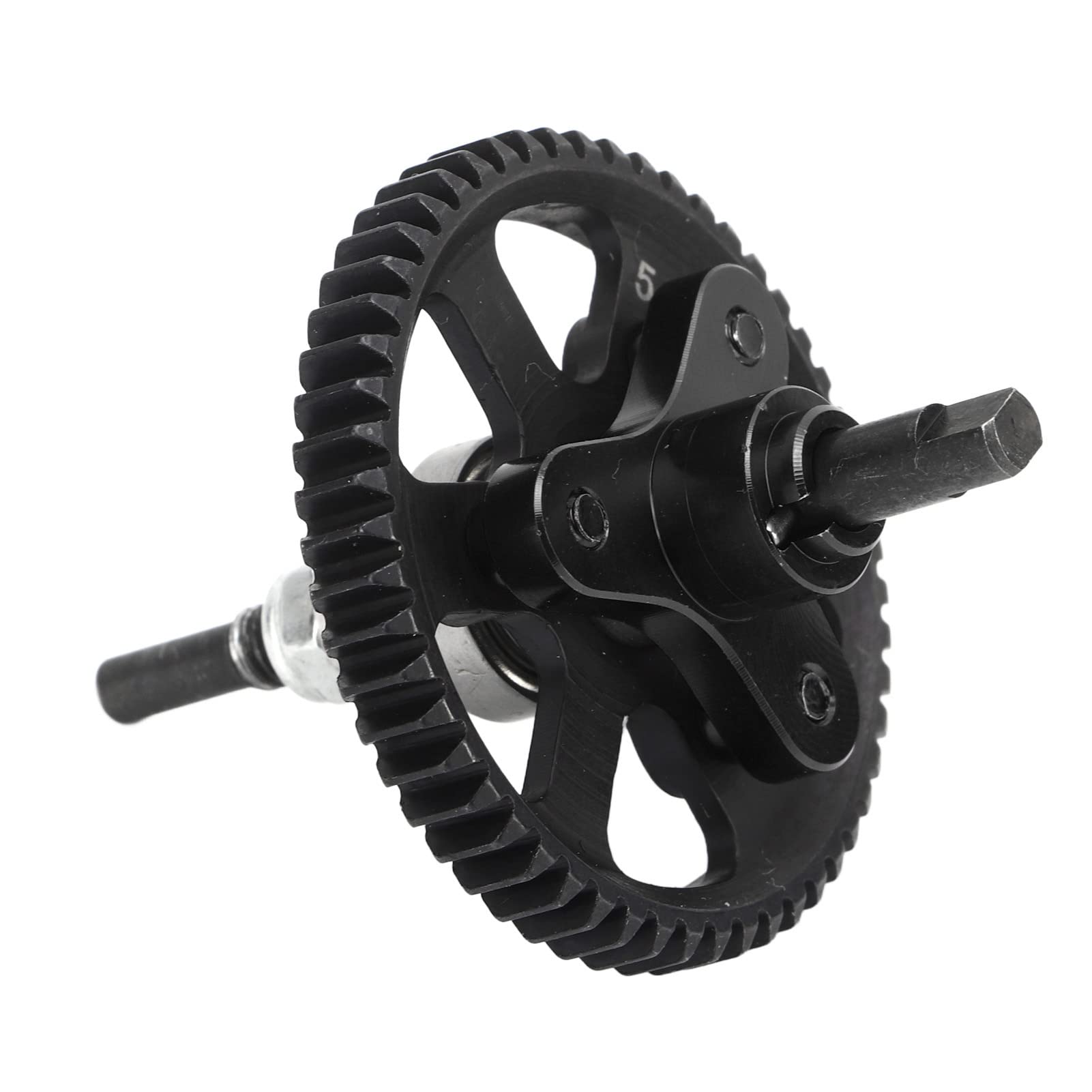Differential-Rutschkupplung, 54T Aluminium-Stahl-Differenzialgetriebe-Rutschkupplung, 3 Farben für Traxxas Slash 4x4 1/10 RC Car, Karosserie-Zubehör