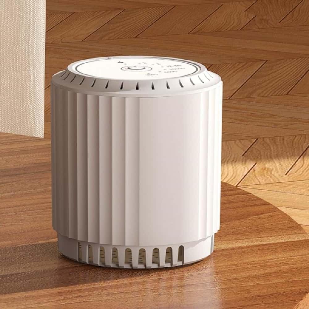 USB Portable air Purifier with Filtration System, Suitable for Small Spaces, bedrooms, Offices, and Travel, operates Quietly.