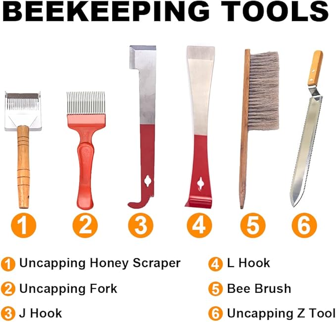 Kit Inicio Apicultura Honey Lake Bee Smoker 16 Piezas miniatura 3