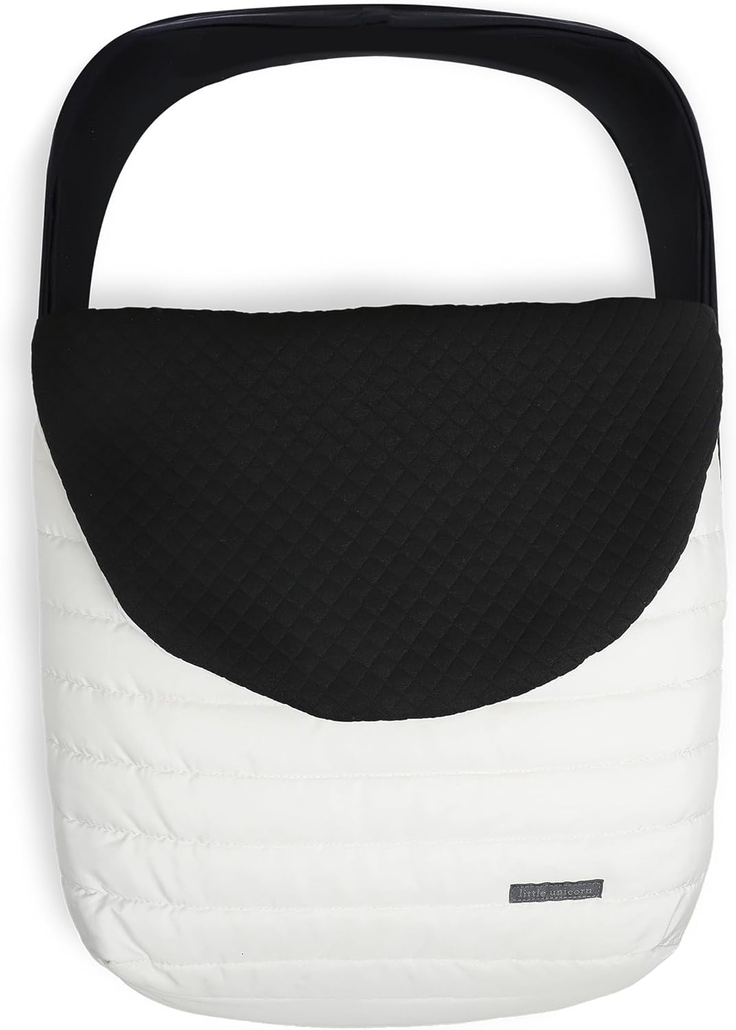 Little Unicorn Winter Car Seat Cover | Premium Insulated Fabric | Universal Fit & Easy to Install | Travel Bag Included (Pearl)