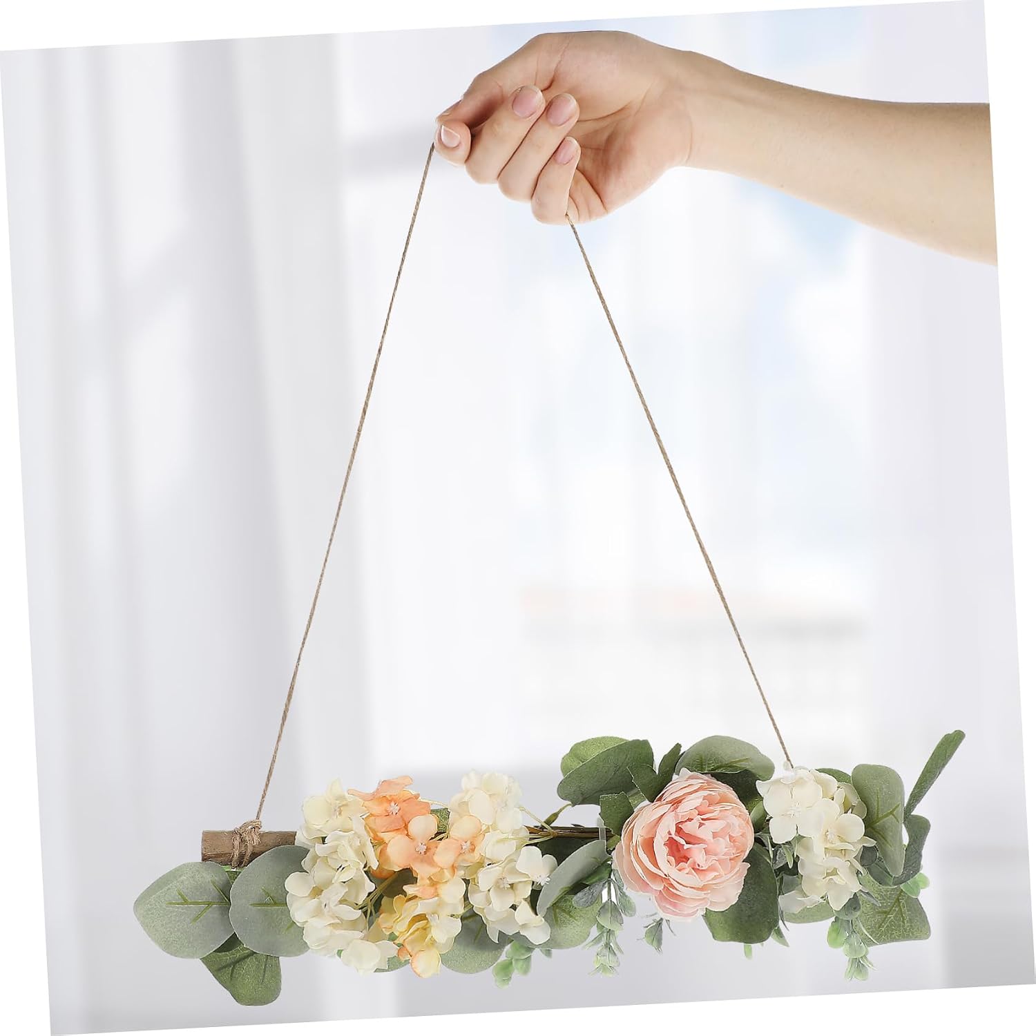 Garneck 1PC Retro Wall Hanging Flower Decor Dry Branch Ornament for Stylish Indoor Decor for Living Bar and Bedroom Style with Appearance