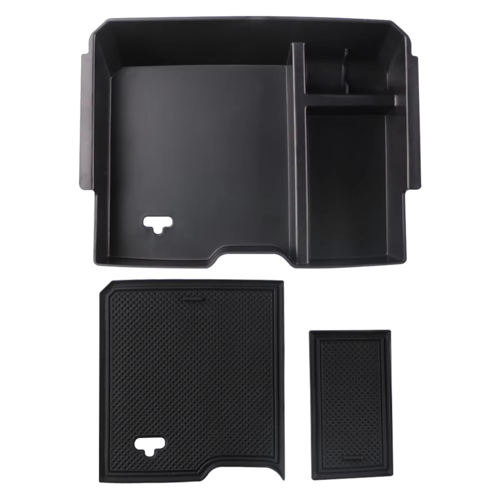 TKIYESA Vehicle Armrest Tray Compatible With For Everest For Ranger 2023-2025 1 Pcs Car Armrest Storage Box Center Console Tidying Organizer Auto Interior