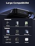 UGREEN Nexode 45W Power Bank 20000mAh Ricarica Rapida Caricatore Portatile PC Cavo USB C Integrato PD3.0 LED Compatibile con iPhone 17 16 15 14 Plus Pro Max Air Galaxy S25 S24 A56 A16 MacBook iPad - 7