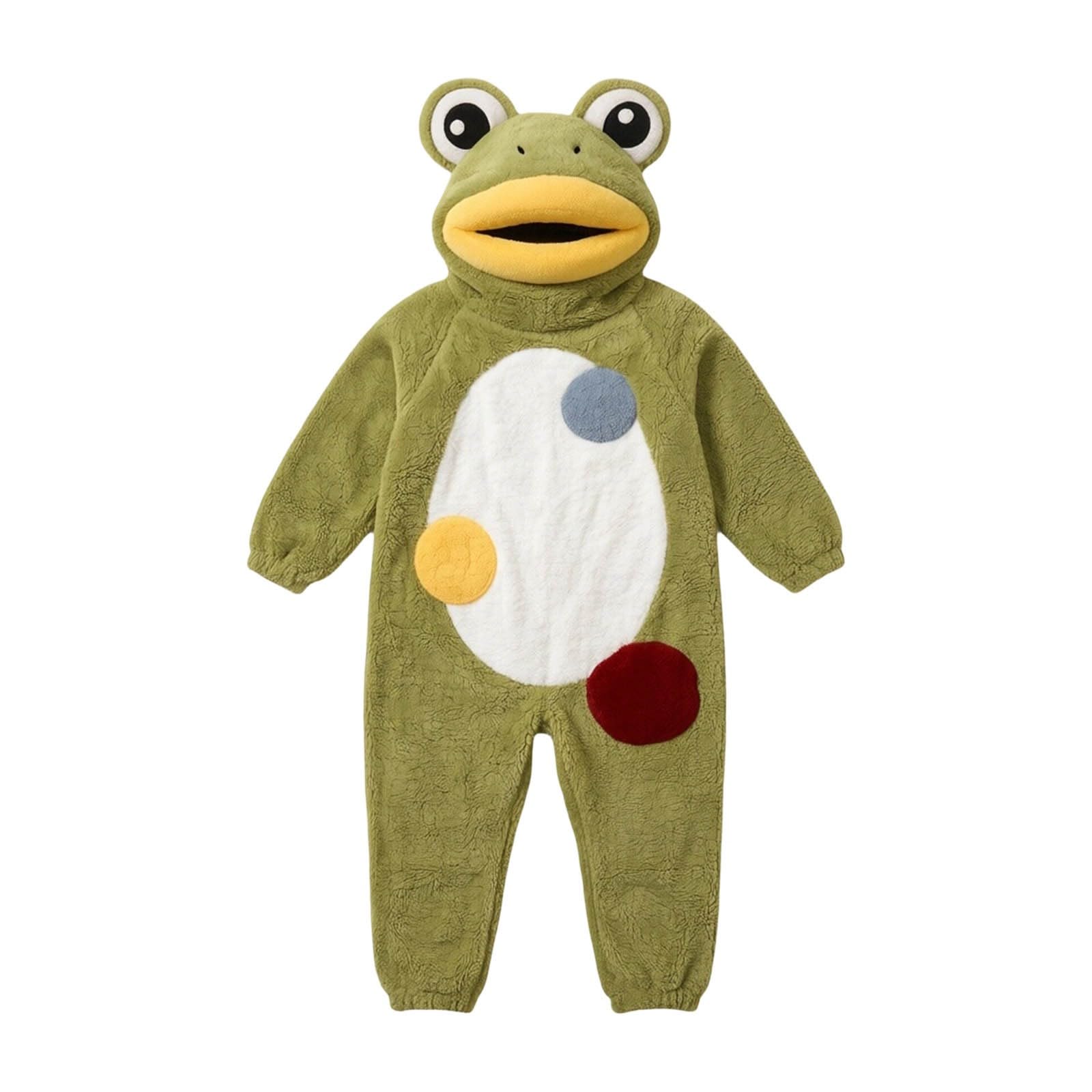 Silly Onesie - Pijama de forro polar para adultos, divertido pijama de una pieza, bonito y acogedor, ropa de dormir de cuerpo entero, disfraz de animal, ropa de salón suelta, cálida, suave, con