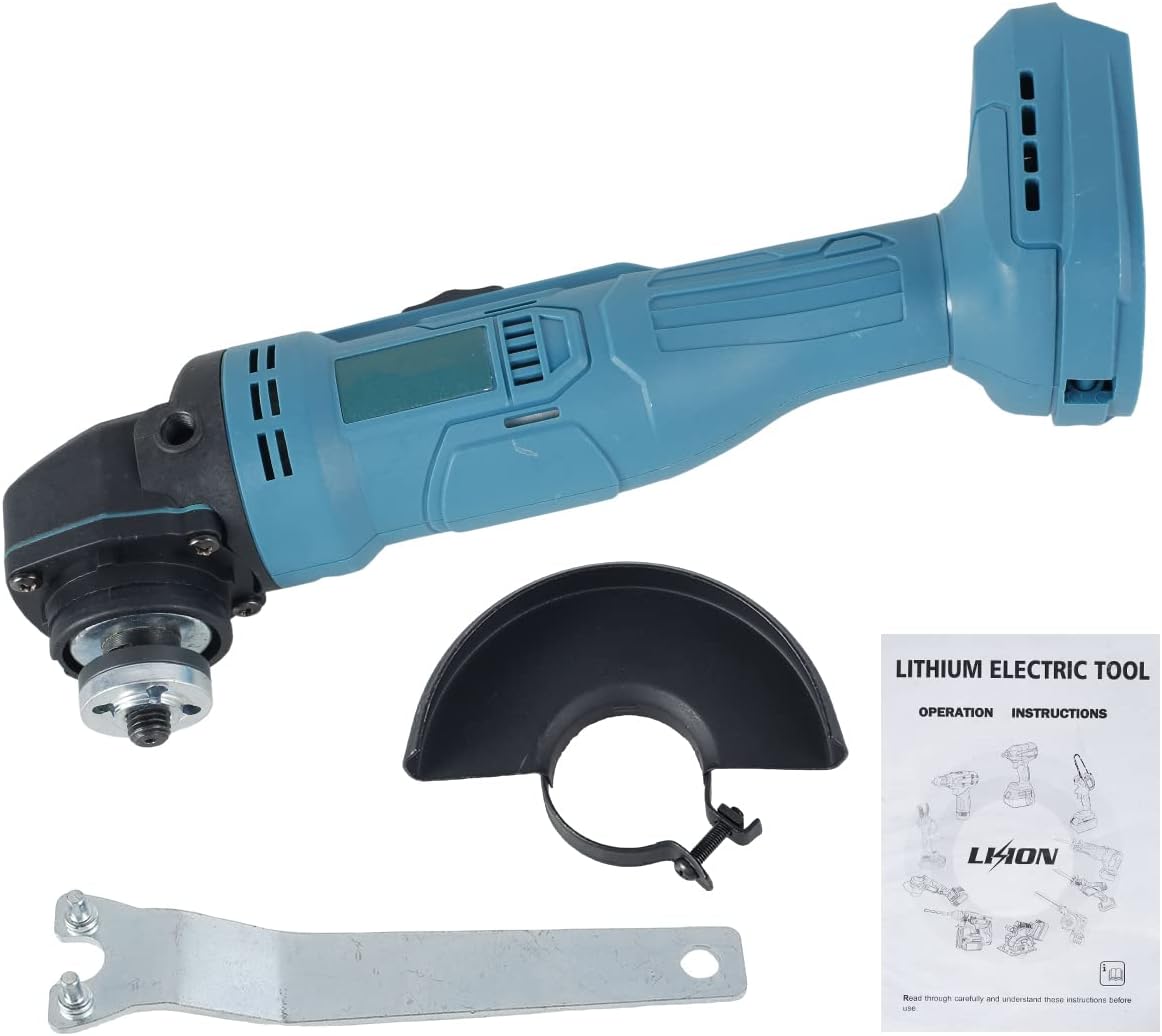 Hands DIY Angle Grinder 18V Cordless Angle Grinder High Power CutOff