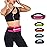 Jueachy Running Belts for Women Waterproof Fanny Pack Running Waist Pouch Phone holder Adjustable Sports Money Belt with Headphone Port Rose