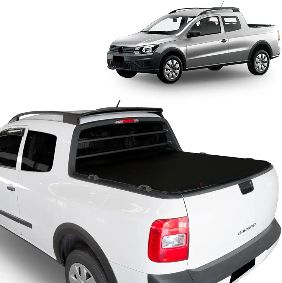 Capota Marítima Lona Explore Saveiro G6 G7 2014 a 2021 Cabine Dupla