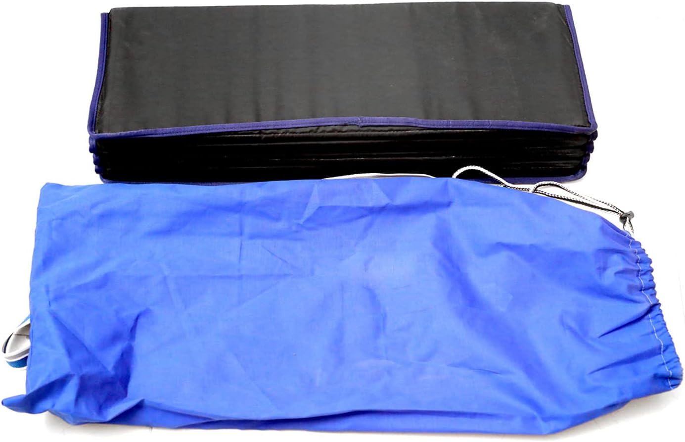 Foldable Yoga Mat Multipurpose Floor Exercise Mat Portable Meditation Mat