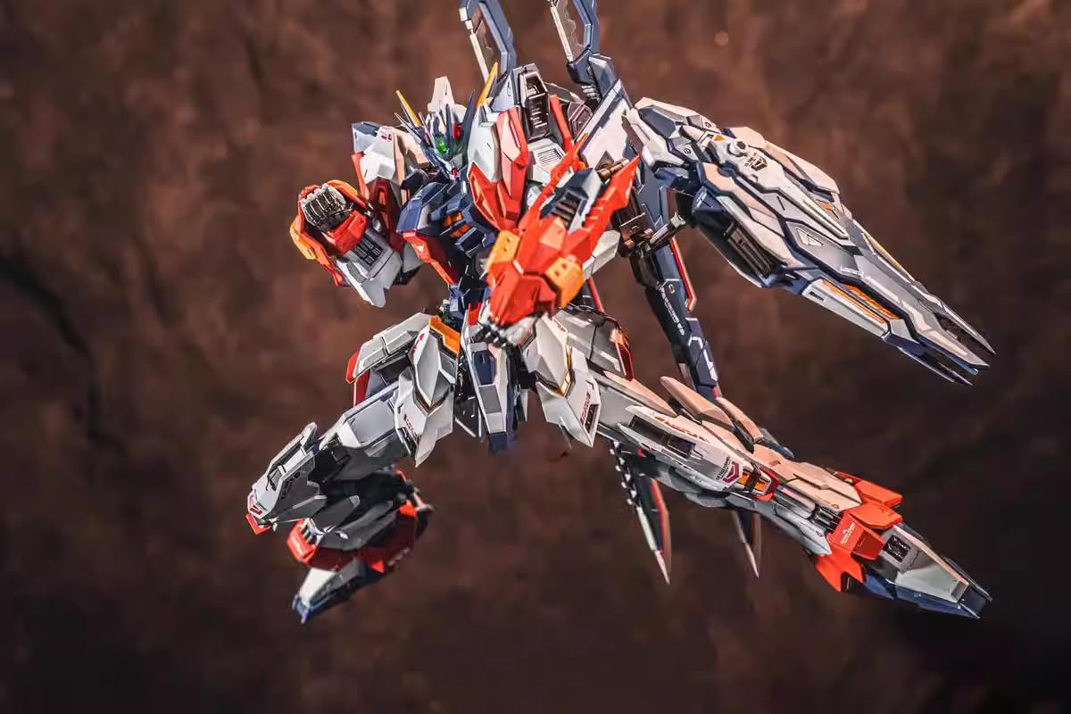 Amazon | 1/100 スケール創神シリーズ天未塗装済メカ 機甲 可動