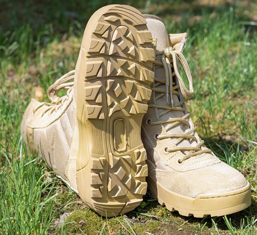 Children's combat boots Kids Hiking Boots Boys girls Waterproof Summer Camp Anti-collision Non-slip Desert Boots Military Fan Shoes Work Boots