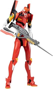 Doyusha Evangelion New Theatrical Edition AMK Series EVA-02 Evangelion Unit 2, Total Height Approx. 7.9 inches 20 cm Pre-painted Plastic Model