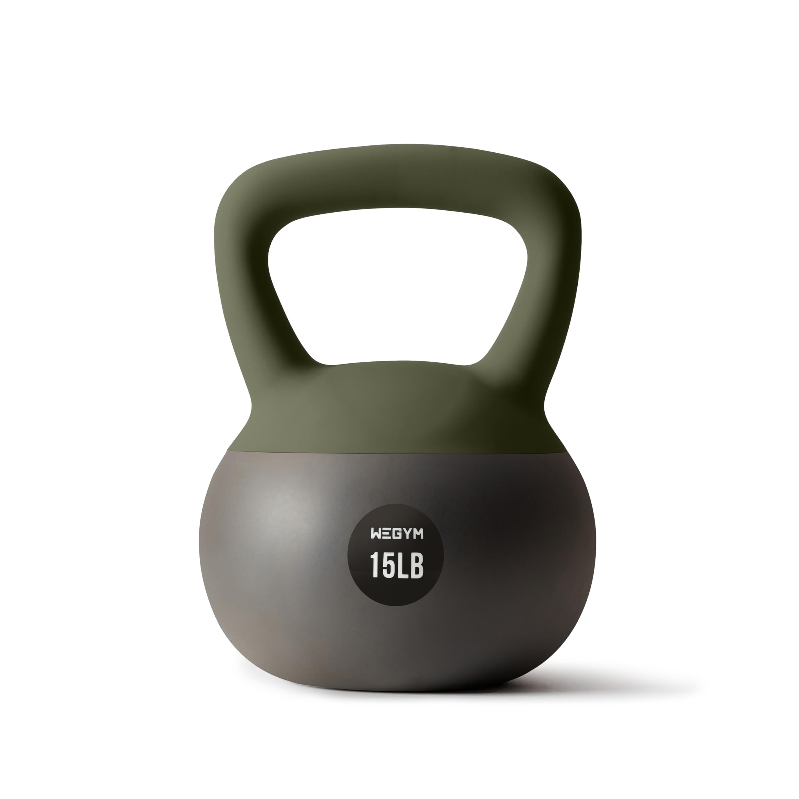 WEGYM Set di kettlebell morbidi in acciaio resistente per sollevamento pesi, pesi antiurto, allenamento di forza e core, palestra a casa, foresta