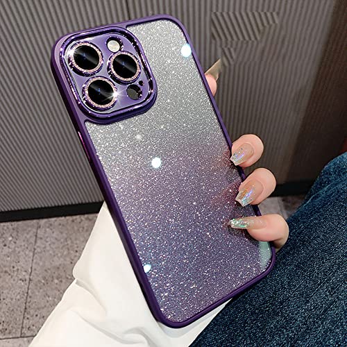 Coque acrylique rigide diamant pour iPhone 15 avec contour noir de prestige
