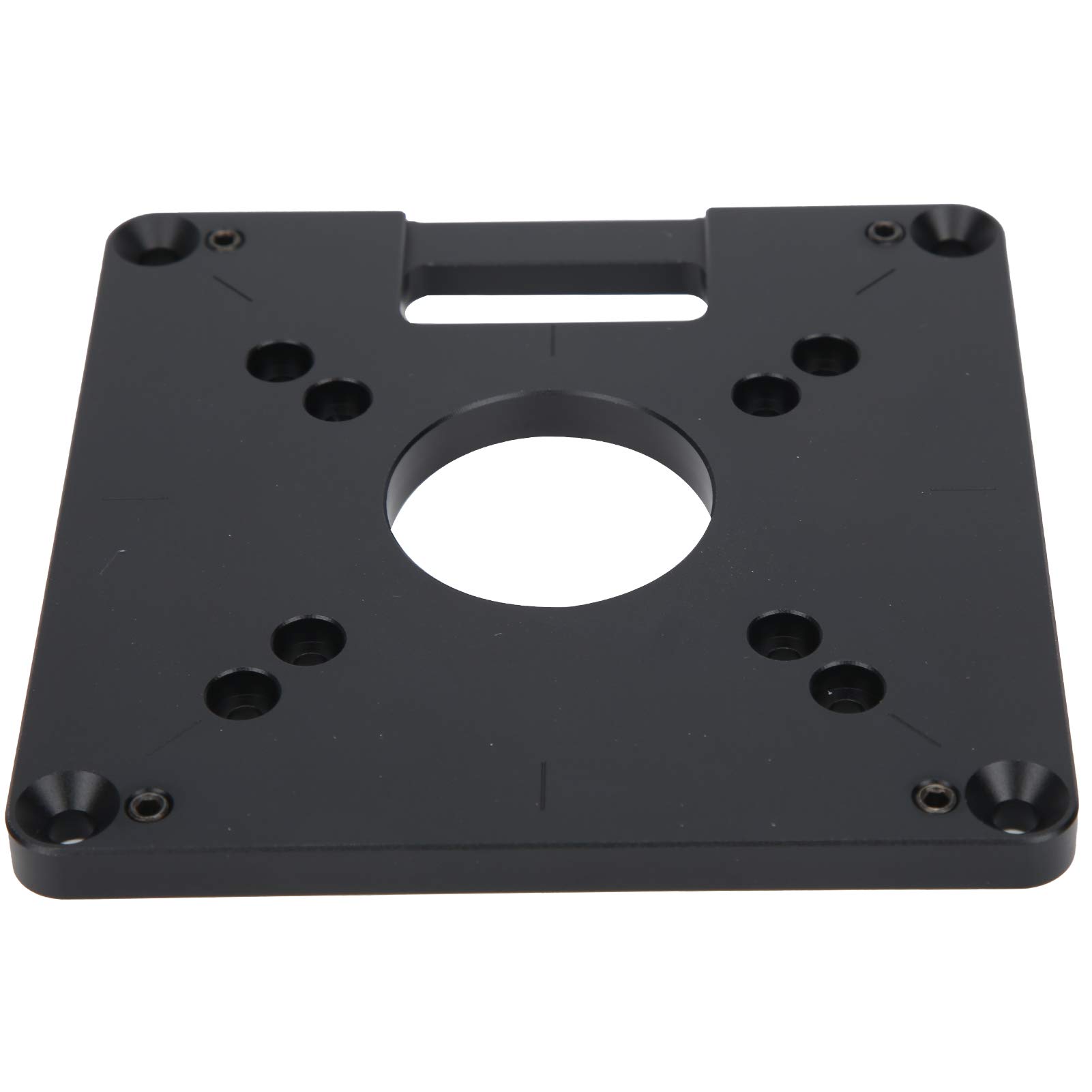 Placa de inserción de mesa de enrutador de aleación de aluminio 6061 CNC de alta gama