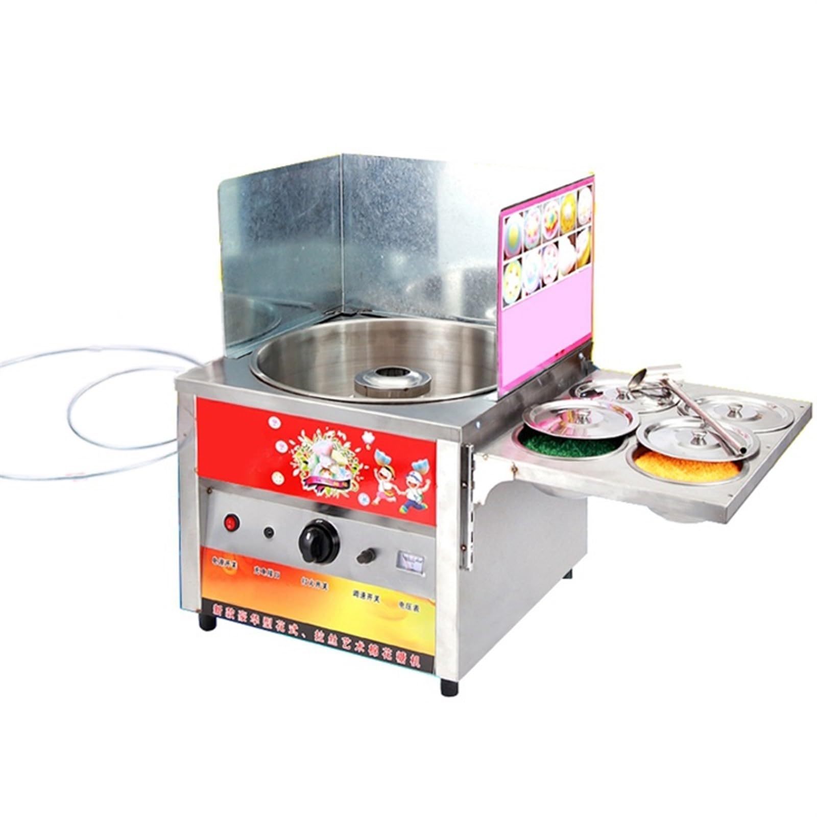 Friggitrici, Commerciale Fancy Gas Dolce Zucchero filato Creatore Fiore Fai da te Macchina for marshmallow Fata Floss Snack Bambini