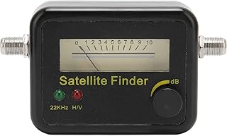 Digital TV Satellite Finder, Mini Sat Decoder, TV Receiver with LCD Display, Built in 0KHz 22KHz, 13V 18V Indicator and Bu...