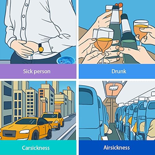 Miniatura 6 de YGDZ Bolsas de vómito, paquete de 24 bolsas desechables para Emesis, bolsas para vómito, bolsas para náuseas para viajes, mareo por movimiento, 33.8