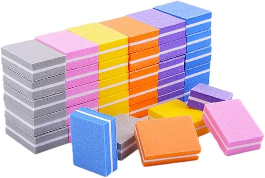 Amazon Co Jp Nuomi ミニ 爪やすり 爪磨き スポンジ 研磨ブロック ネイルファイル ネイルバッファー 両面 グリット マニキュア ポリッシャー ストリップ ネイルアート ネイルケア ネイルサロン 80個 ビューティー