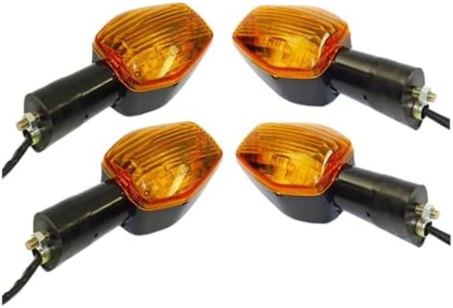 Générique Clignotant de moto Pour Honda CBR929RR 2000-2001 Lot de 4 ampoules de clignotants avant et arrière