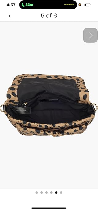 Marc Jacobs Quilted Utility Messenger Bag