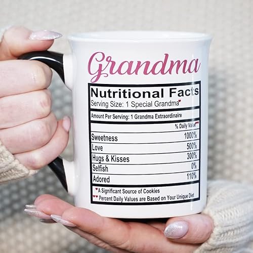 Miniatura 5 de Cottage Creek Taza grande para abuela, taza de café de cerámica de 16 onzas, regalos para abuela