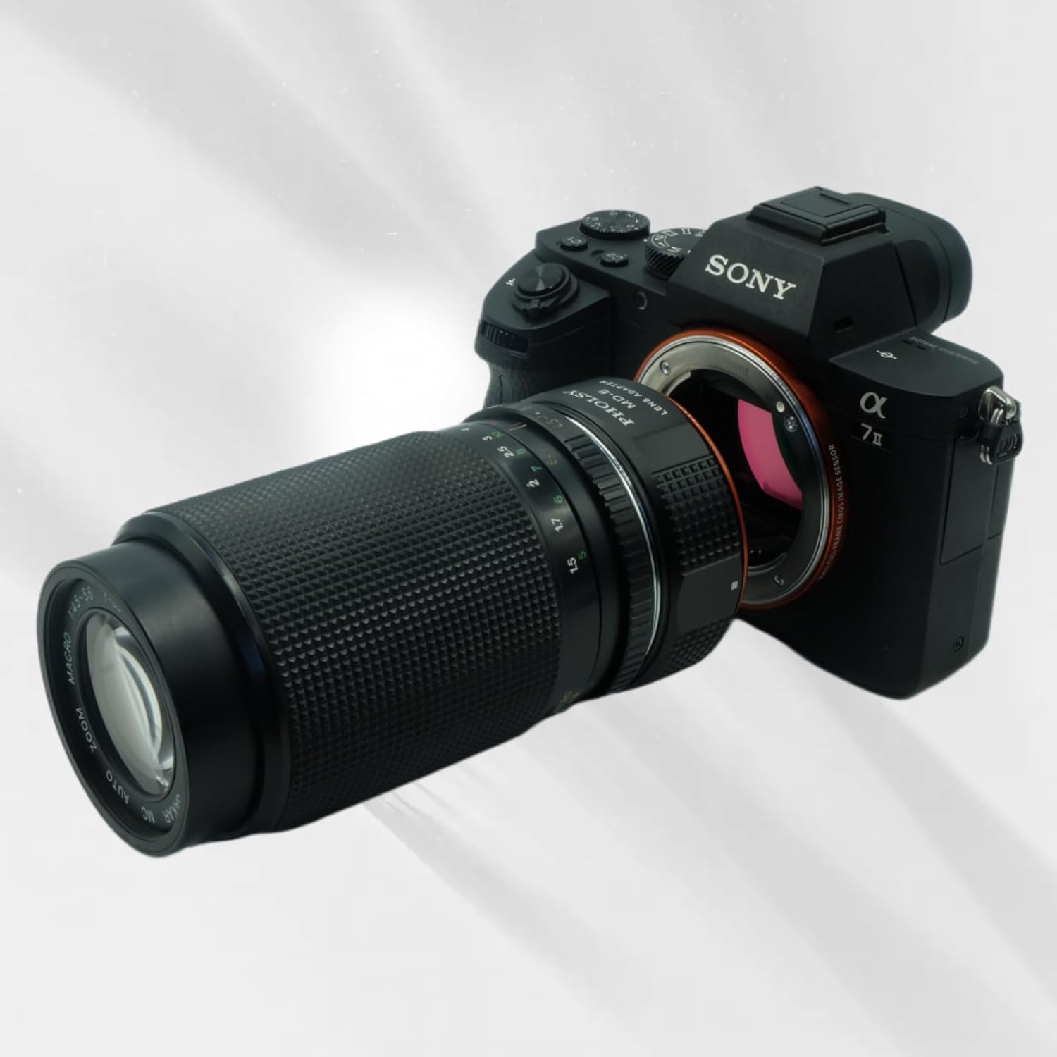 PHOLSY Lens Mount Adapter Compatible with Minolta Rokkor MD (MC) to E Mount Camera, Compatible with Sony a1 a9 a7S iii/ii, a7R a7C a7 iv/iii, a6600 a6500 a6400 a6300 a6000 NEX etc. MD to E, MD to NEX