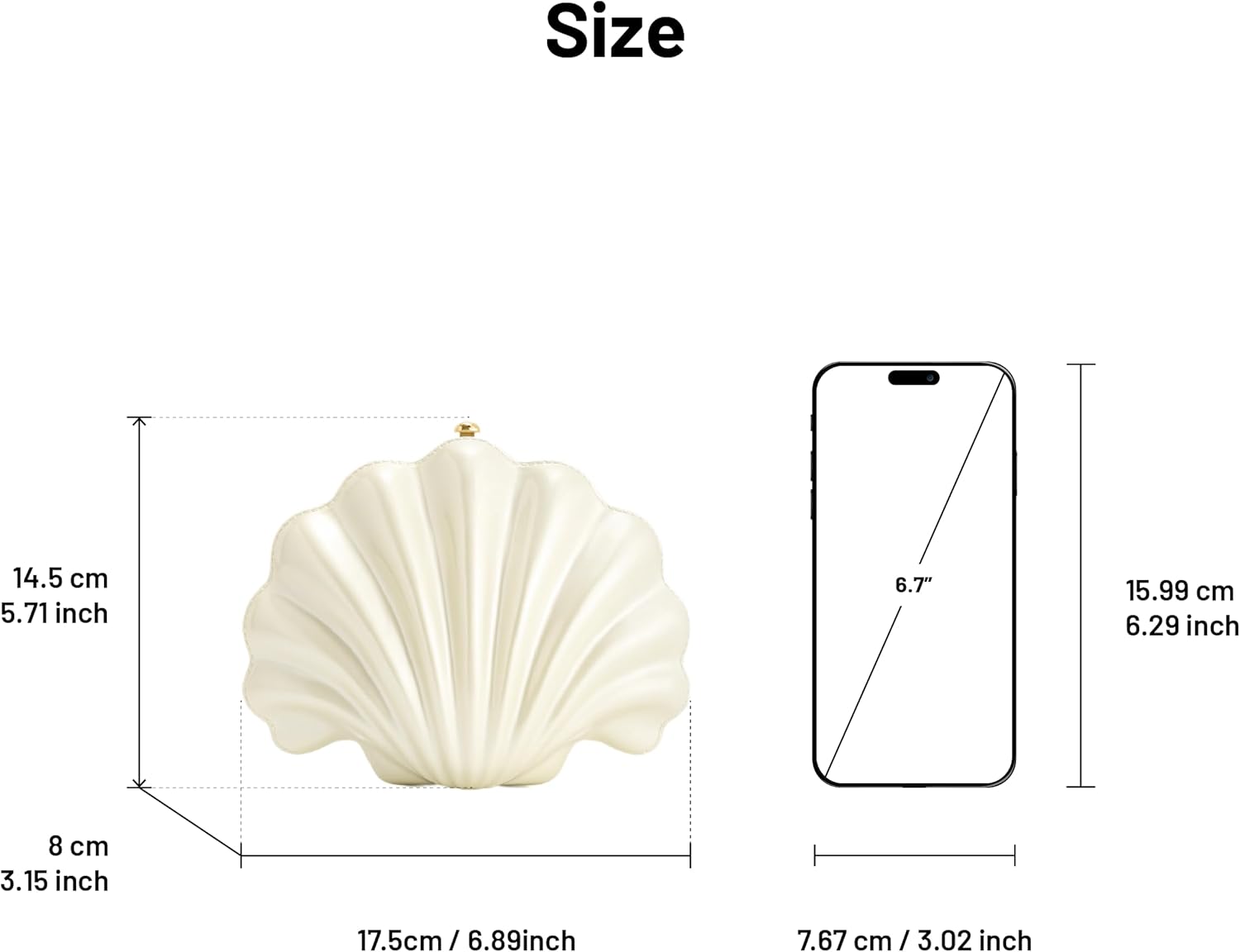 JW PEI Women's Maisie Shell Clutch - Image 6