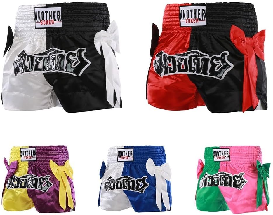 Drawup Lekkie spodenki bokserskie do treningu muay thai idealne dla mężczyzn i kobiet oddychająca tkanina dla wygody