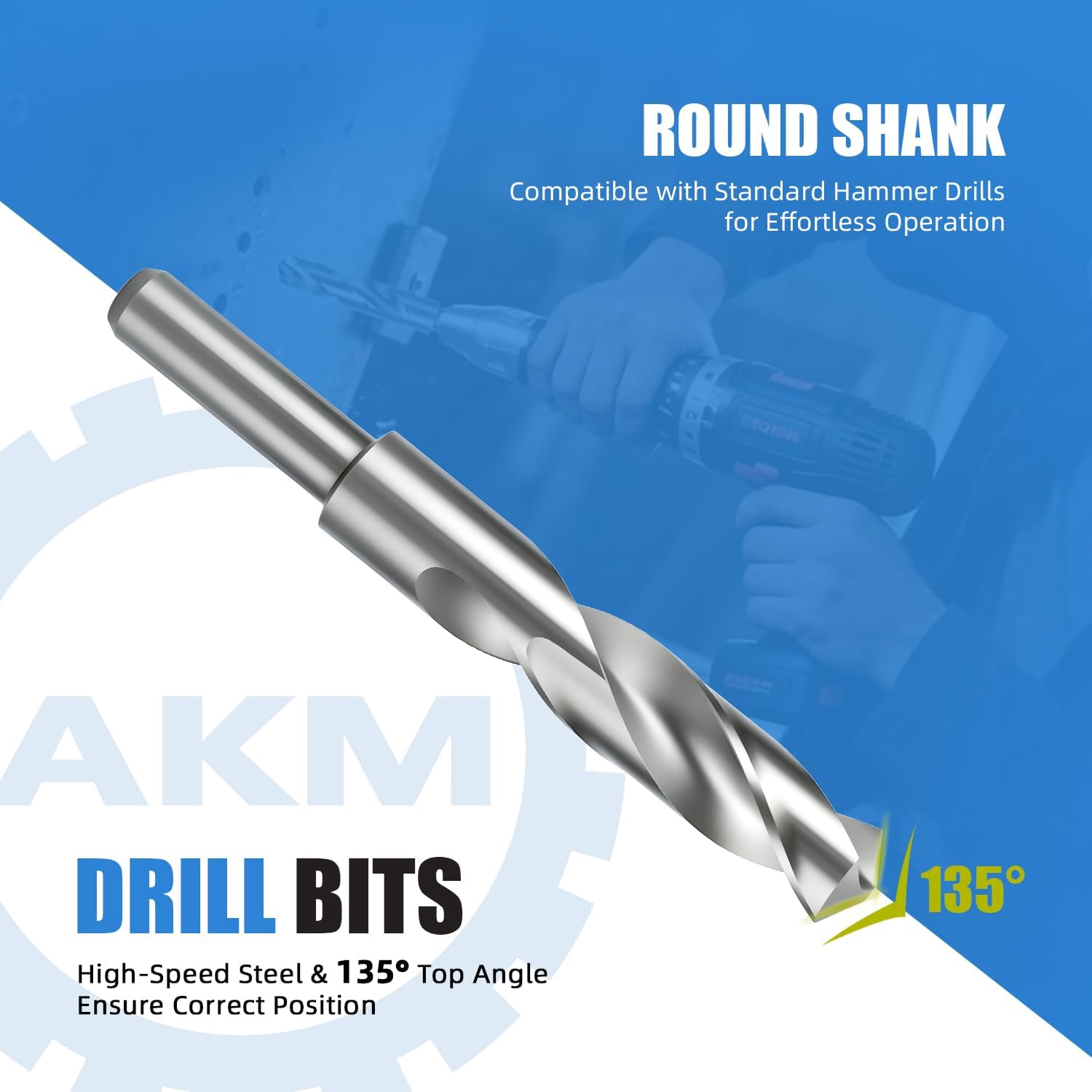 AKM 15PCS M18*1.5 Metric Thread Repair Kit