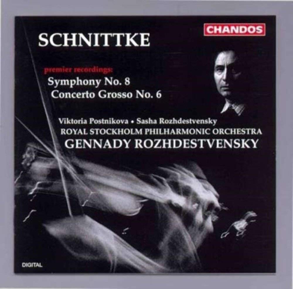 Symphony No. 8/ Cto Grosso No. [Audio CD] Rozhdestvensky; Postnikova; Royal Stockholm Po; Rozhdestvensky; Schnittke Alfred and Gennady Rozhdestvensky
