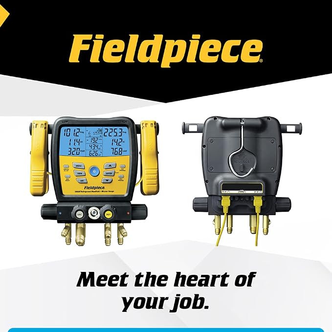 Manifold Digital Fieldpiece SM480V con registro inalámbrico miniatura 6