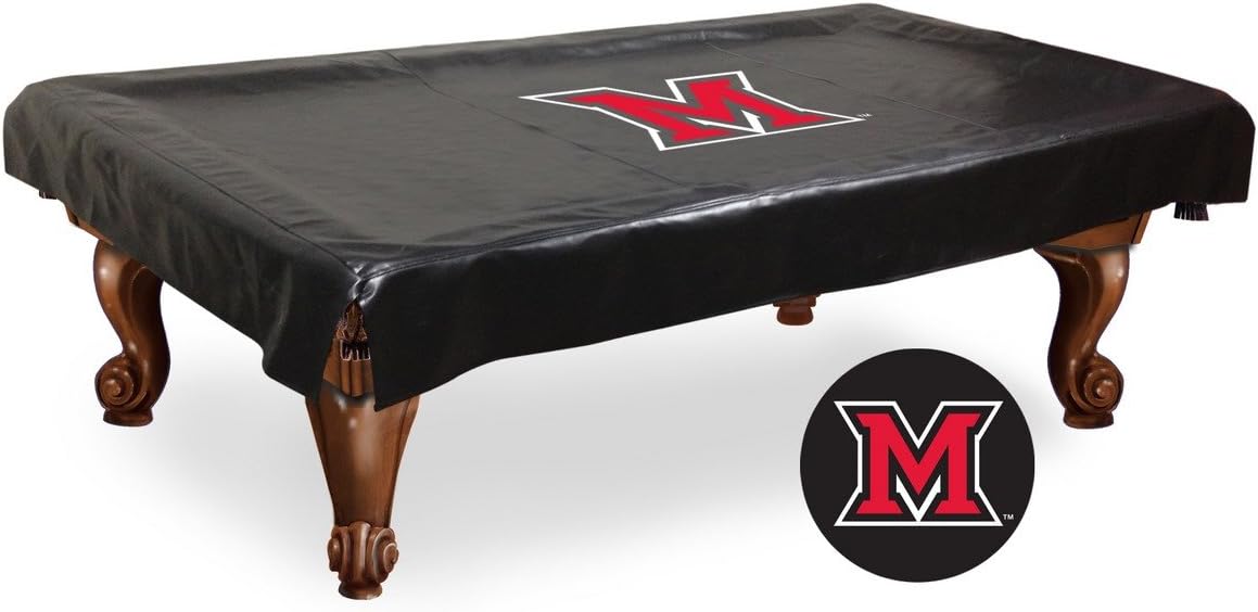 Holland Bar Stool Company NCAA Miami (Ohio) Redhawks Billiard Table Cover