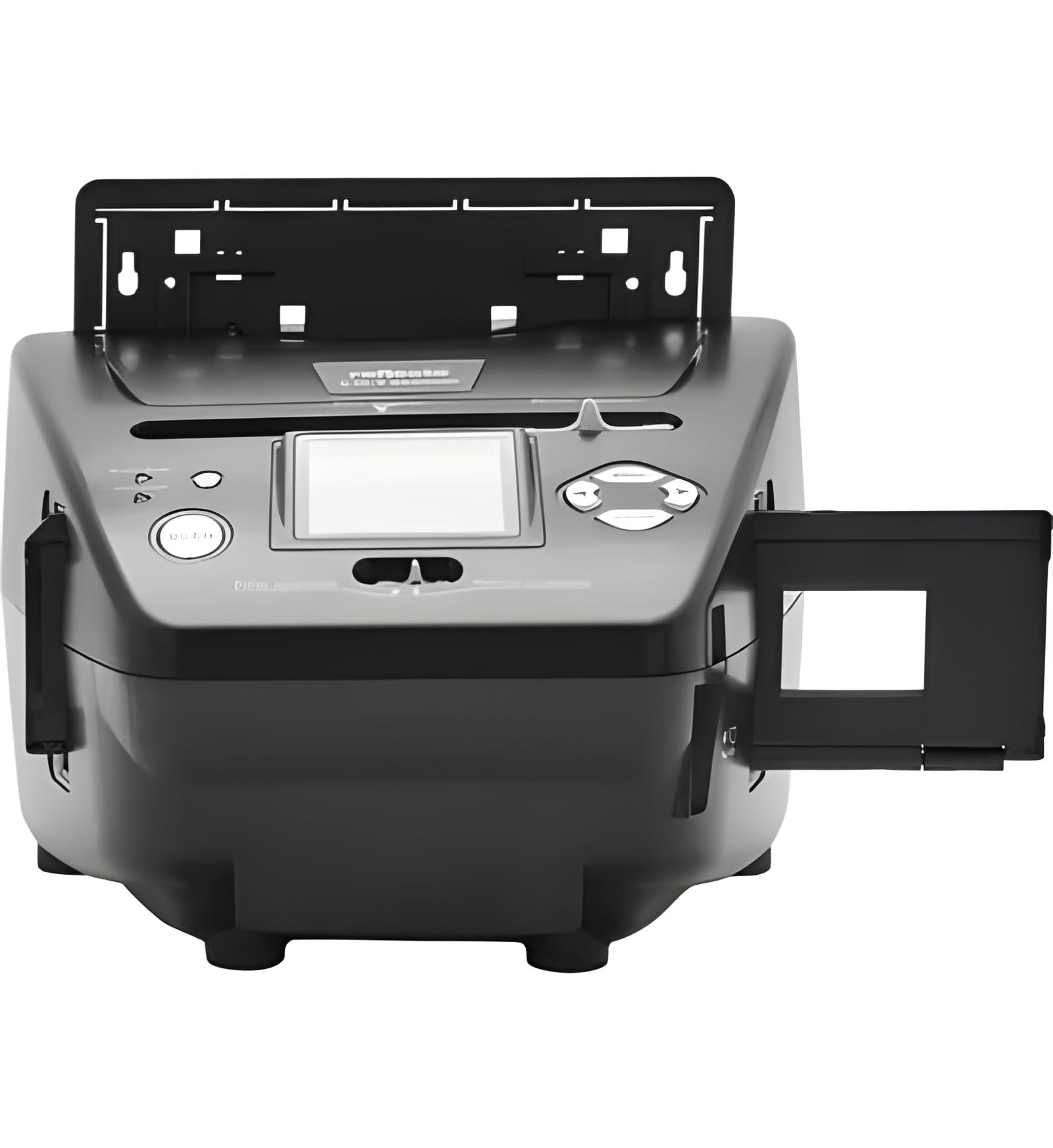Reflecta 3-en-1 : Scanner diapositives et négatifs photo, Scanner d'impression papier - Capteur CMOS 8MP, Résolution 2300 dpi, Écran LCD 2,4", Compensation d'exposition Automatique/Manuelle
