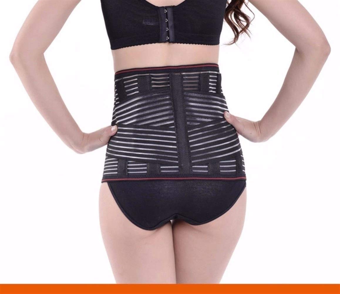 Faja Lumbar Mujer Médica Espalda Inferior Brace Cinturón Cinturón Columna Vertebral Hombres Cinturones Corsé Lumbar Transpirable Ortopédico Espalda Soporte Cintura Hombres Mujeres (Size : X
