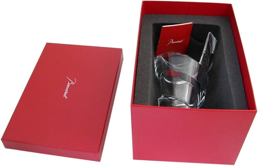 Amazon.co.jp: バカラ ベース Baccarat 花瓶 スパイラル 20cm Sサイズ