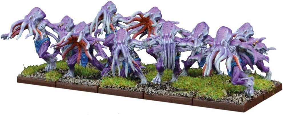 Mantic MGKWR301 Kings of War Thuul Troop Miniature Model, Multicolour
