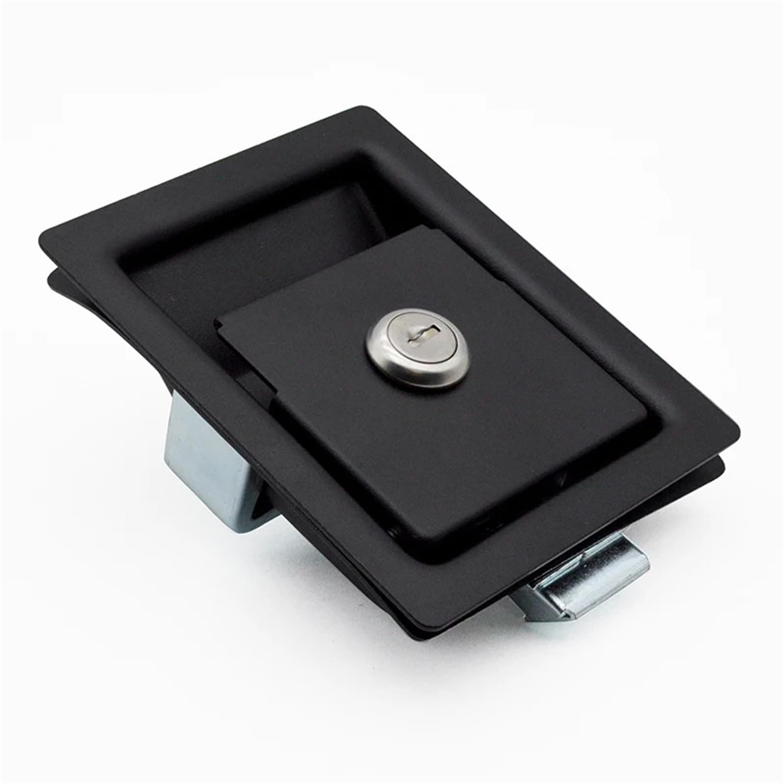Serrure de véhicule et panneau de verrouillage de boîte à outils noire