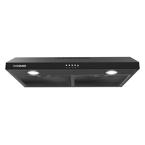 COS-5U30-BK 30 in. Delta Collection Ducted Under Cabinet Range Hood,