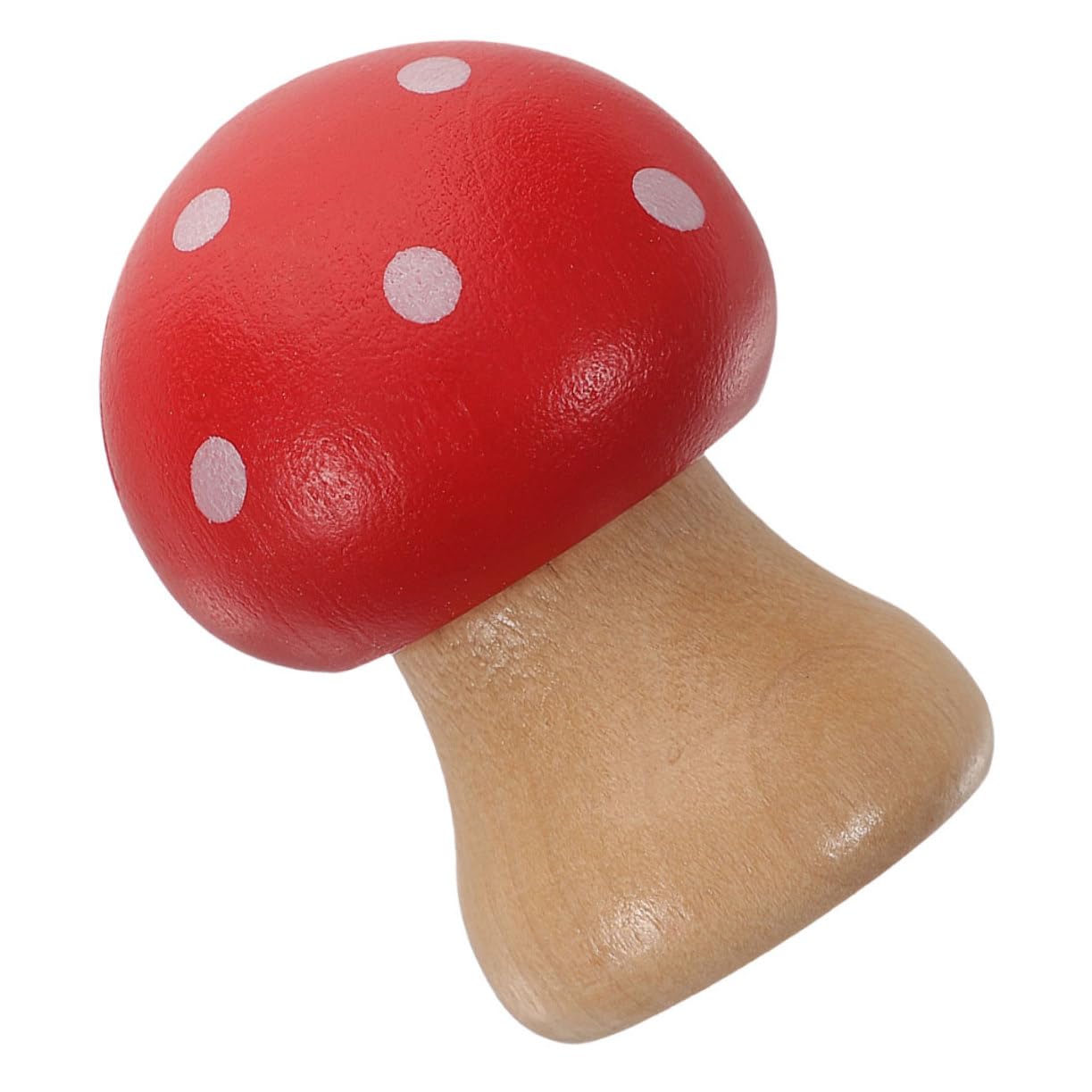 DIYEAH Cute and for Mushroom Desk Memo Wooden Photo Clip Holder Adorable Secure Notes Photos Red Mushroom Design, Cute Desk Accessories Office Decor
