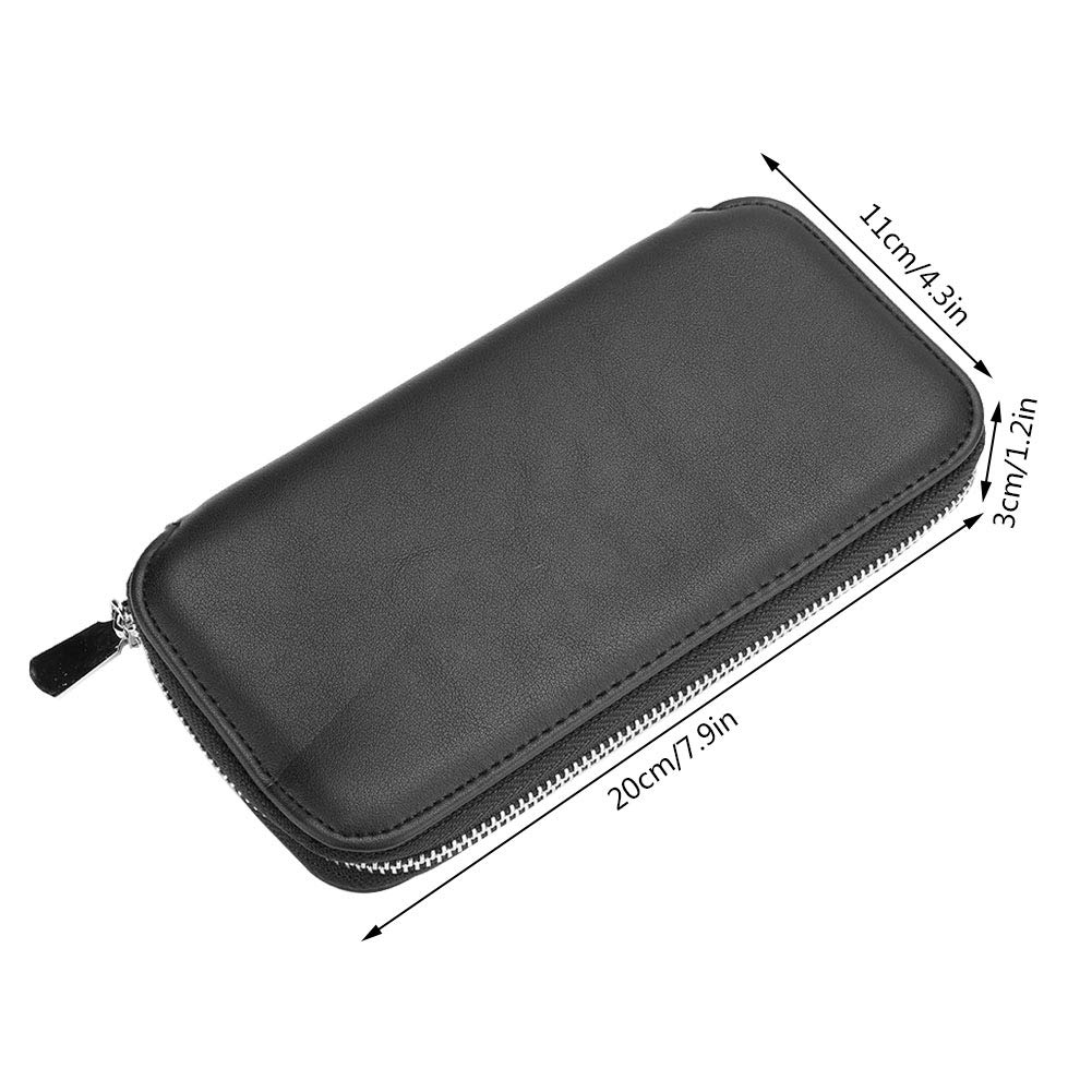 Portafoglio da viaggio con blocco RFID, porta passaporto e organizer per carte di credito, per uomini e donne, sottile, multi tasca, per lavoro, vacanze, pendolari, in pelle PU, dimensioni compatte